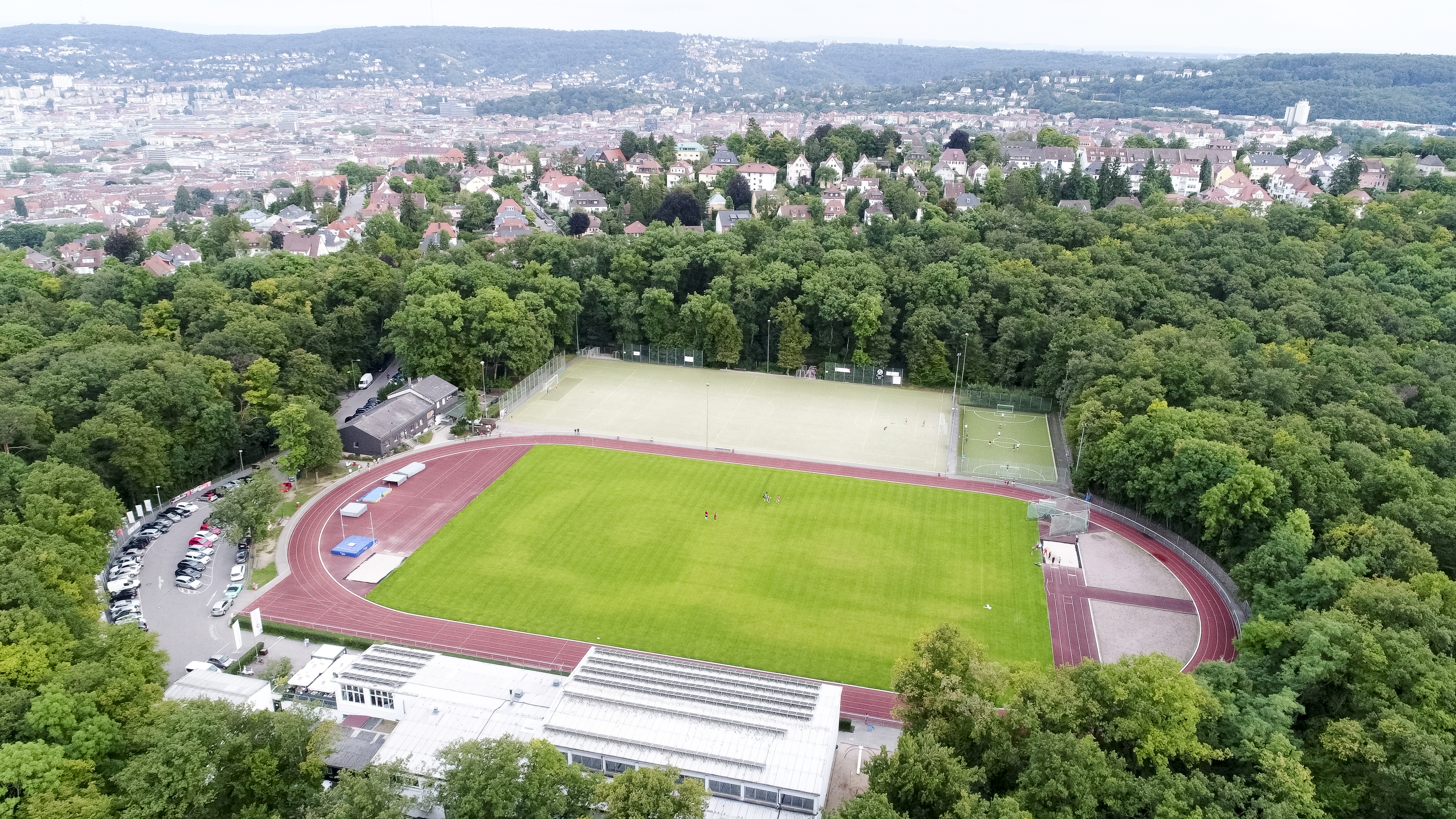 Luftbild der MTV Sportanlage