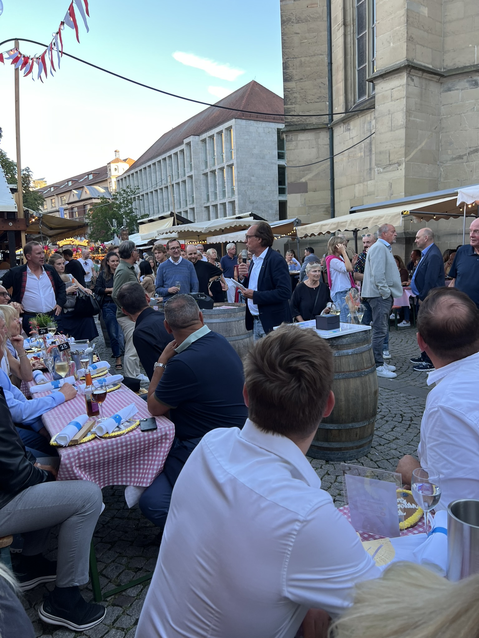 Offizielle Begrüßung