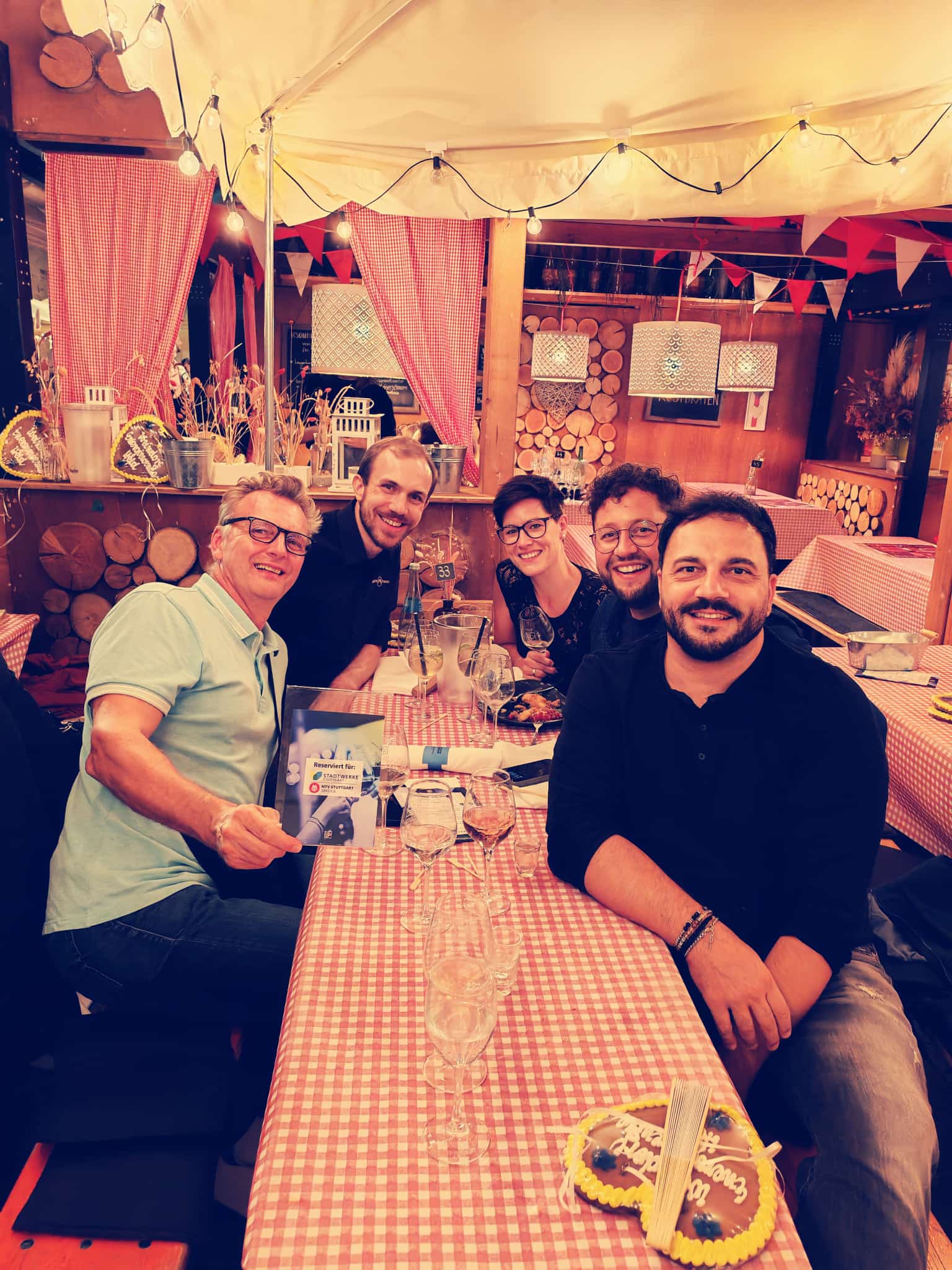 MTV Partner auf dem Stuttgarter Weindorf