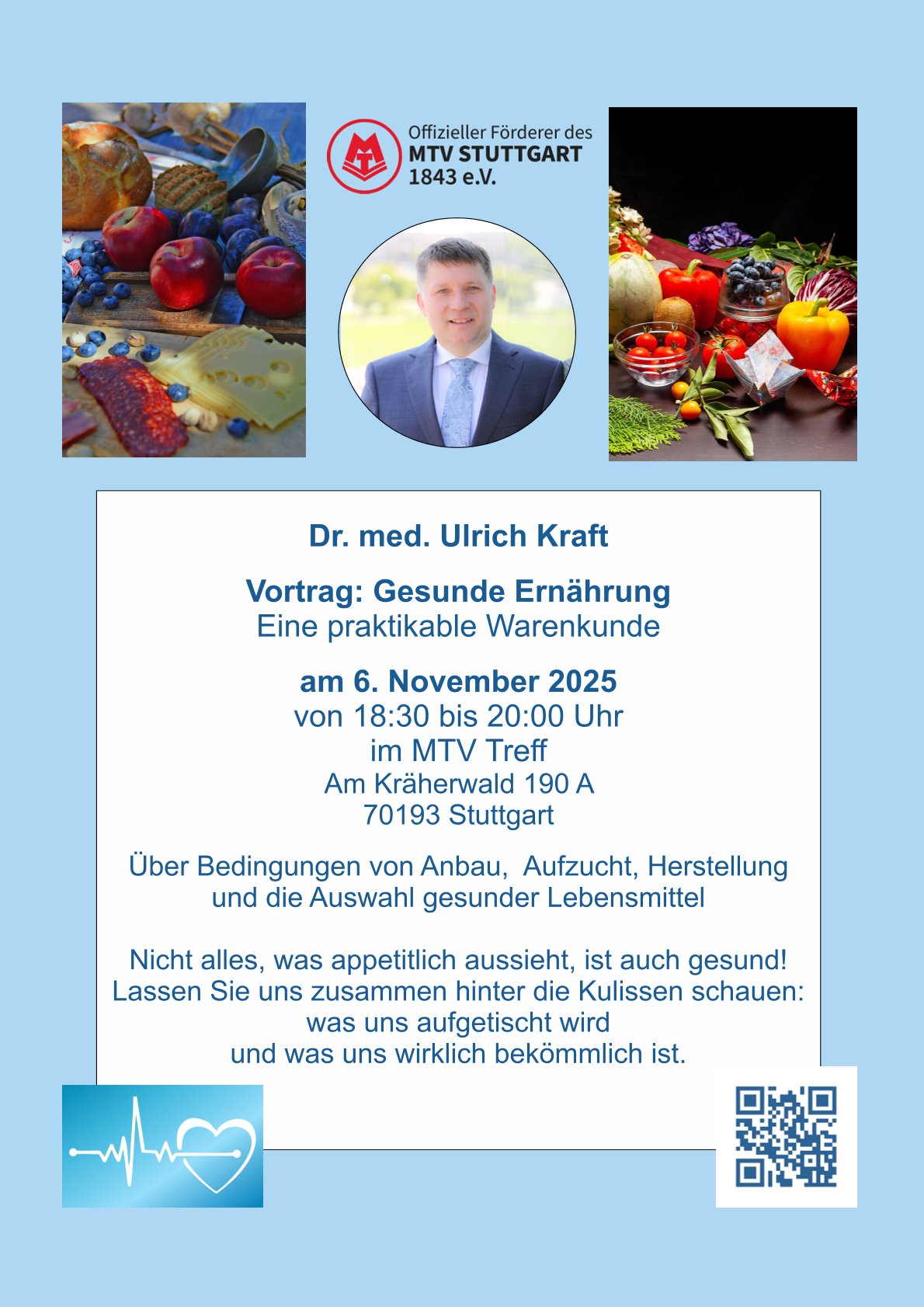 Vortrag: Gesunde Ernährung - Eine praktikable Warenkunde