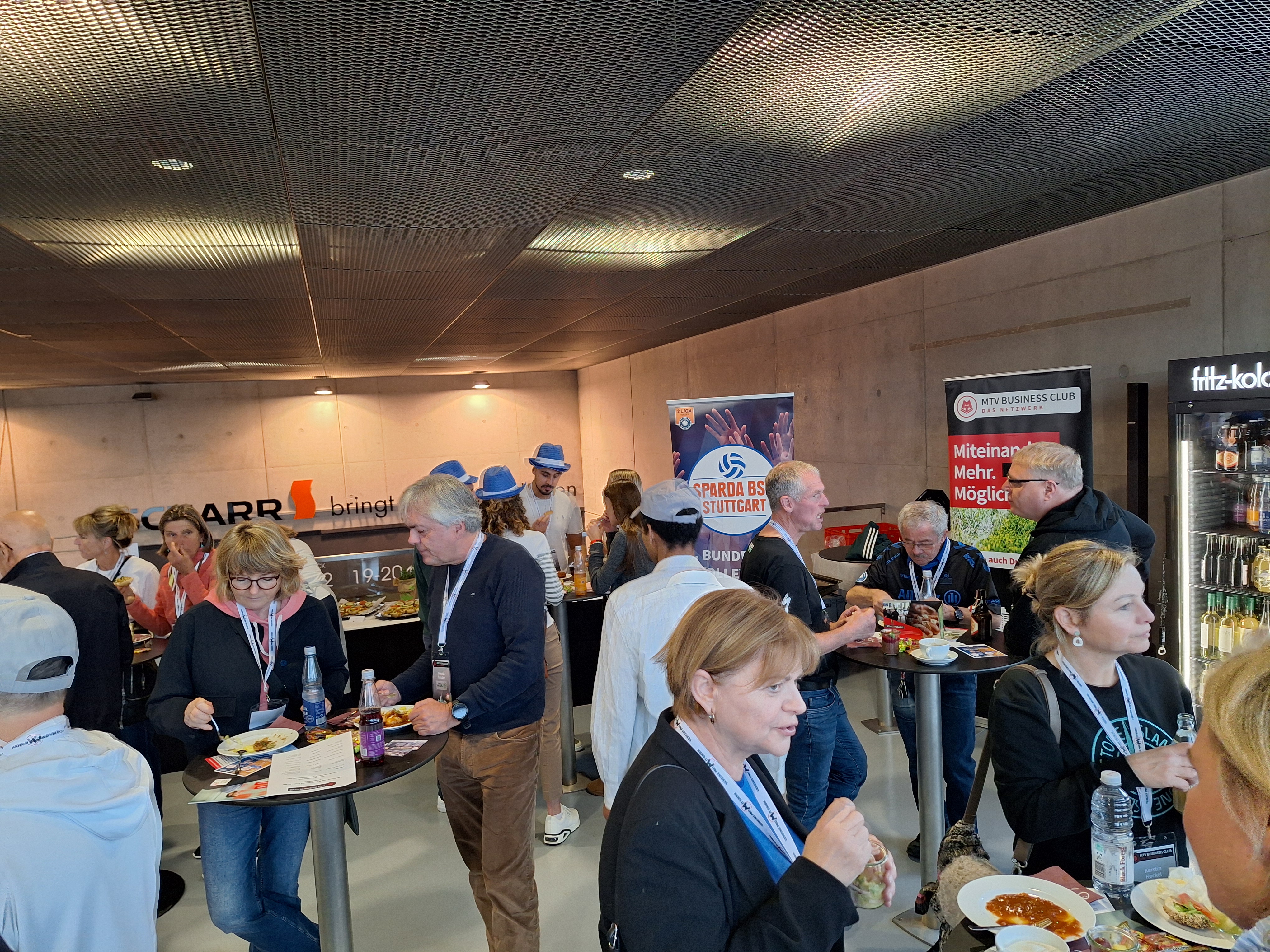 VIP-Bereich auf der Empore Nord