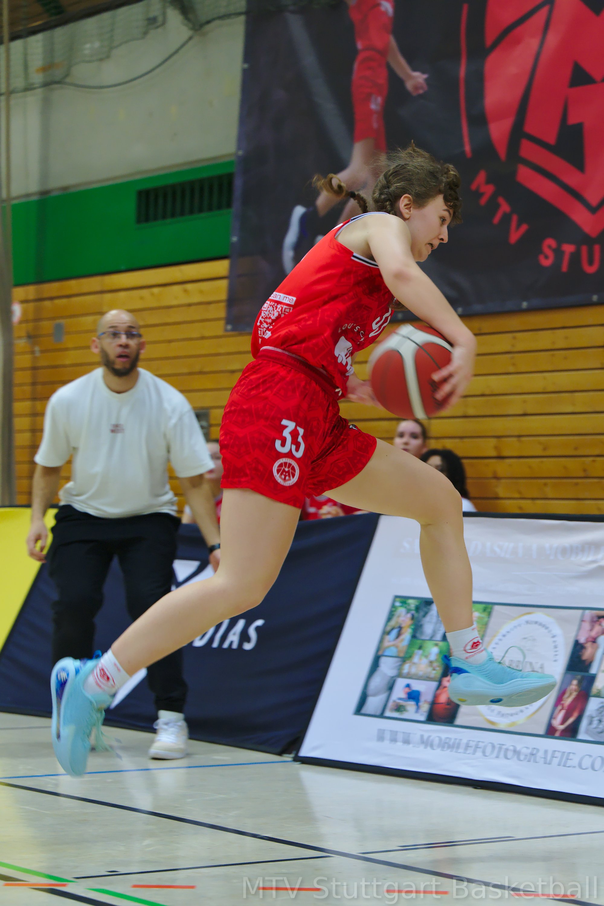 Mit vollem Einsatz: Jana Schreiner