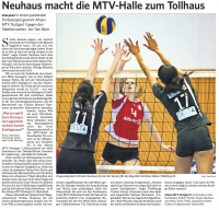 MTV Stuttgart 1843 e.V. - Neuhaus macht die MTV-Halle zum Tollhaus