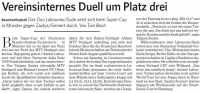 MTV Stuttgart 1843 e.V. - Vereinsinternes Duell um Platz drei