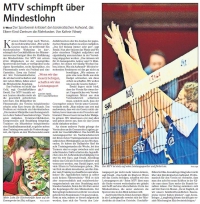 MTV Stuttgart 1843 e.V. - MTV schimpft
