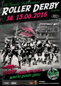 MTV Stuttgart 1843 e.V. - SVRG Hit Girls vs. Nantes Derby Girls