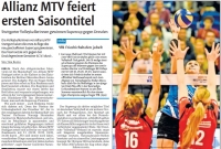 MTV Stuttgart 1843 e.V. - Allianz MTV feiert ersten Saisontitel