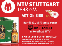 MTV Stuttgart 1843 e.V. - BIER AKTION