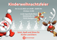 MTV Stuttgart 1843 e.V. - Die Kinderweihnachtsfeier steht vor der Tür!